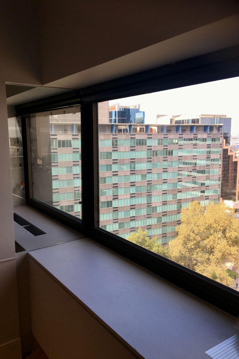 Building Glass Before